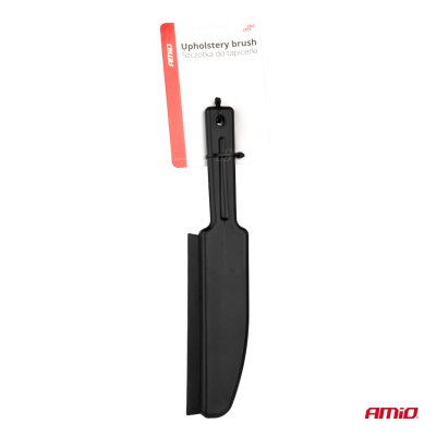 Polstringbørste med skraber 25cm AMIO-04034