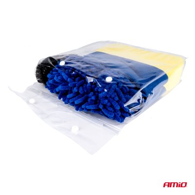 Bilvask auto detailing sæt 5 el. AMIO-04035