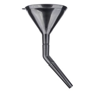 Plastik universalfunnel med si 3-delt elliptisk 14 cm AMIO-04037