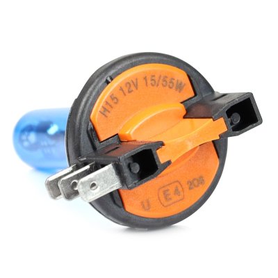 Halogenpære H15 12V 55W Super Hvid