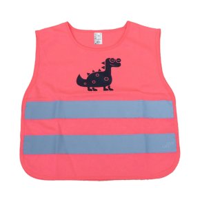 Redningsvest til børn pink DINOSAUR AMIO-03989