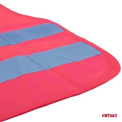 Redningsvest til børn pink DOG AMIO-03990