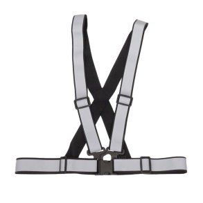 Reflekterende sikkerhedsvest sort AMiO-03938