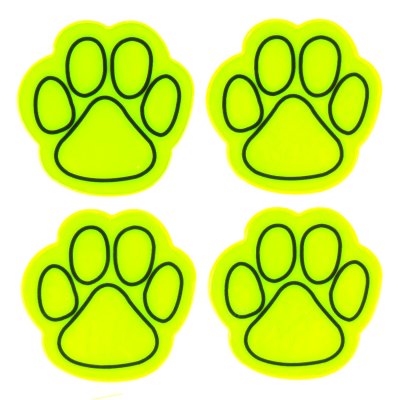 Fluorescerende klistermærker sæt FOOTS AMIO-03940