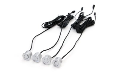 Parkeringsassistent system TFT01 4,3" med HD-301-IR 4 sensorer sølv