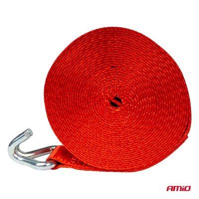 Gevindbånd med krog til ERGO 5000kg 11,60m 50mm AMIO-03997