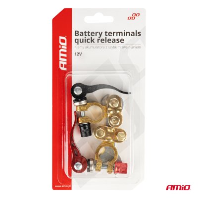 Batteriklemmer hurtigudløsning AMIO-04059