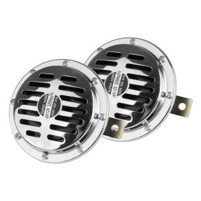 Hornlyd signal krom 125 mm 12V AMIO-04074
