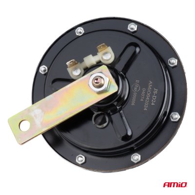 Hornlyd signal krom 125 mm 12V AMIO-04074