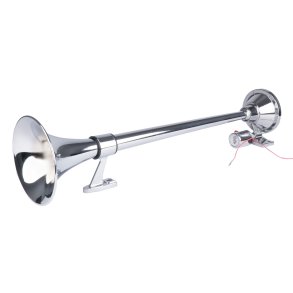 Horn fanfare lydsignal krom 640mm 12V 24V AMIO-04076