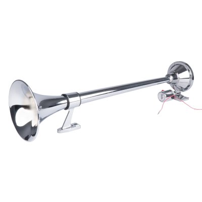Horn fanfare lydsignal krom 640mm 12V 24V AMIO-04076
