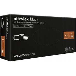 Nitrilbeskyttelseshandsker Nitrylex Basic størrelse XL 100 stk