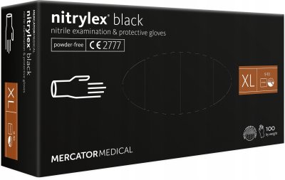 Nitrilbeskyttelseshandsker Nitrylex Basic størrelse XL 100 stk
