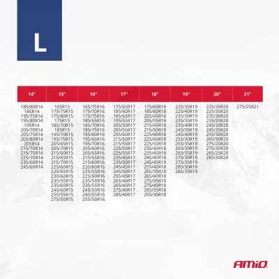 Textile sneekæder L EN16662-1 Önorm V5121 2 stk AMIO-04082