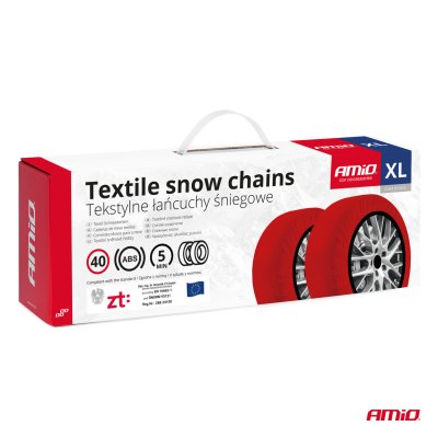 Tekstile sne kæder XL EN16662-1 Önorm V5121 2 stk AMIO-04083