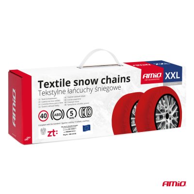Tekstile sne kæder XXL EN16662-1 Önorm V5121 2 stk AMIO-04084