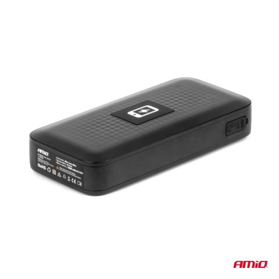 Bærbar jump starter powerbank 12V 12Ah 800A AMIO-04055
