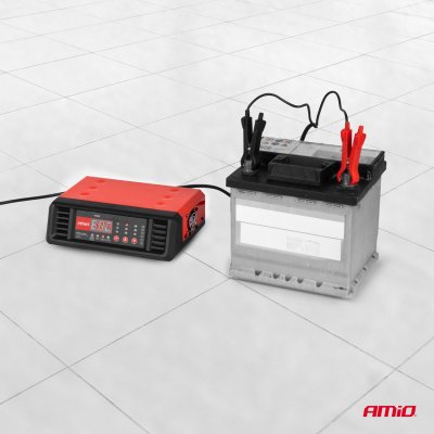 Batterioplader 10A 6V 12V AMIO-04056
