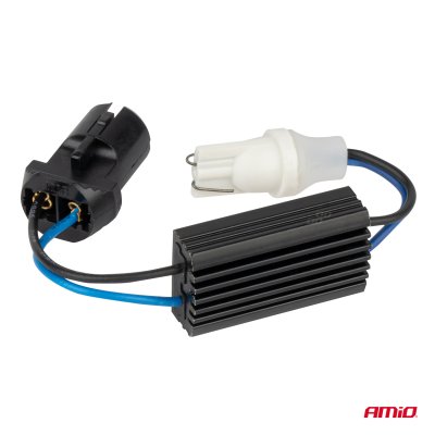 Canbus relay modstand 12V 3.2W T10 AMIO-04087
