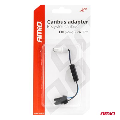 Canbus relay modstand 12V 3.2W T10 AMIO-04087