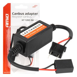 LED Canbus relay modstand 3W 120? H7 AMIO-04088