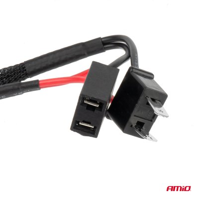 LED Canbus relæmodstand 6? 50W H7 stik og sokkel AMIO-04089