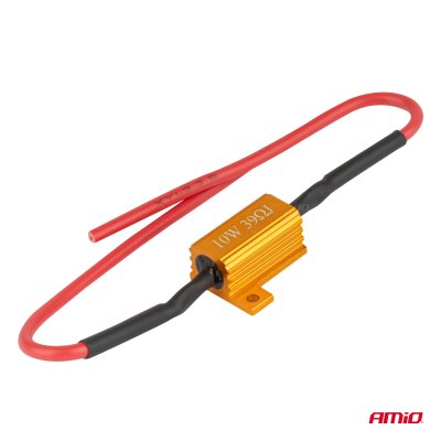 RezystorLED Canbus relæmodstand 39? 10W AMIO-04091