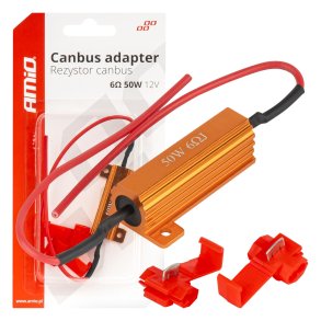 LED Canbus relæ modstand 6? 50W AMIO-04094