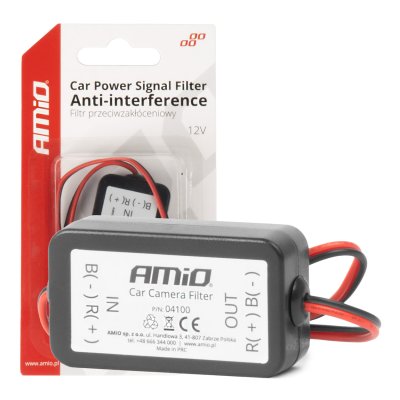 Bil Power Signal Filter Anti-interference 12V AMIO-04100