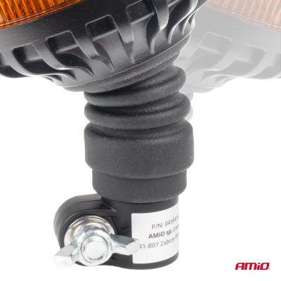 LED Advarselslampe heavy duty W28P 12V 24V AMIO-04104