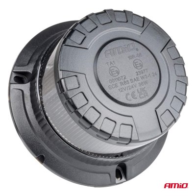 LED Advarselslampe tung belastning W28M 12V 24V AMIO-04108