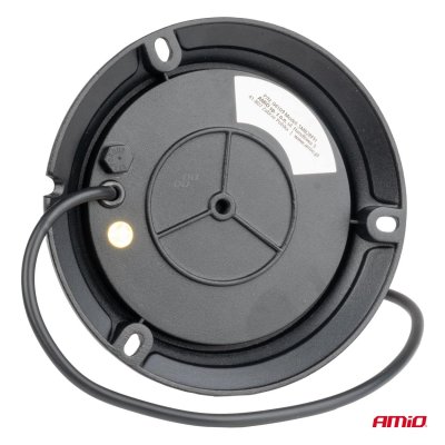 LED Advarselslampe heavy duty W28B 12V 24V AMIO-04109