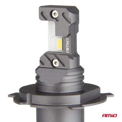 LED Forlygter Hybrid serie H4 H19 6000K Canbus 60W AMIO-04114