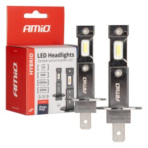 LED Hovedlys Hybrid serie H1 6000K Canbus 60W AMIO-04112
