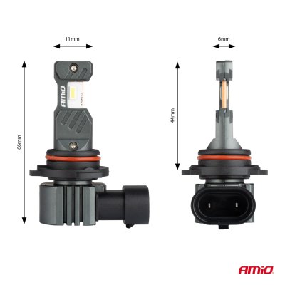LED Hovedlygter Hybrid serie HIR2 6000K Canbus 60W AMIO-04119