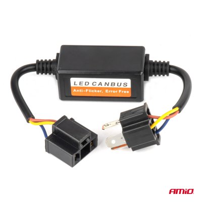 LED Canbus relay modstand 3W 120? H4 AMIO-04127