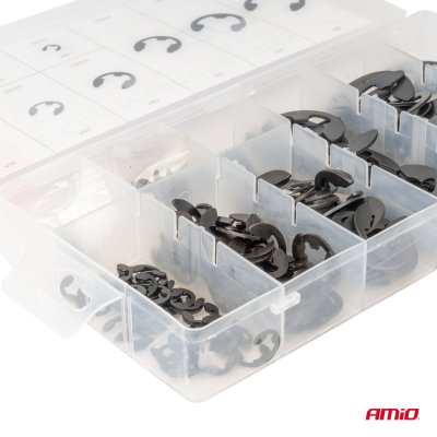 E-Clip Ekstern Fastgørelsessæt 300 stk AMIO-04124