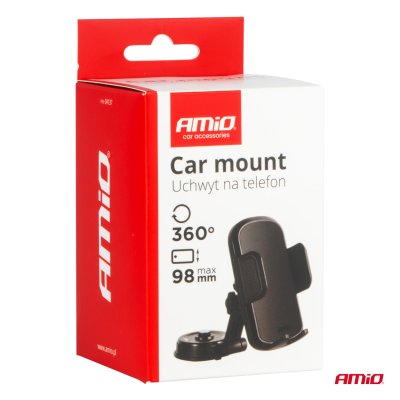 Roterende instrumentbræt telefonholder 360° AMIO-04137