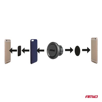 Magnetisk dashboard telefonholder AMIO-04140
