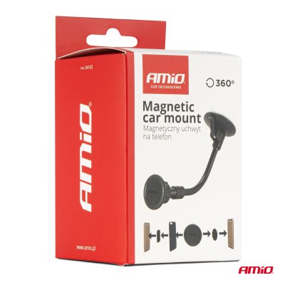 Magnetisk fleksibel vinduesholder AMiO-04143