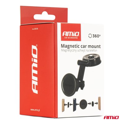 Magnetisk roterende dashboardholder 360° AMiO-04144