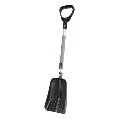 Telescopisk sneskovl med aluminiumsblad 103cm-131cm