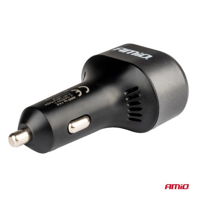 Hurtig Biloplader 3.0 PD65W PD20W AMIO-04177