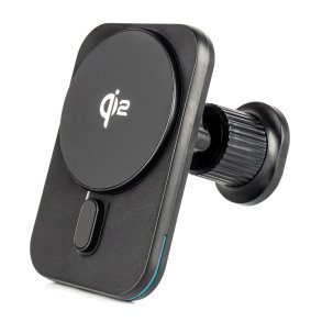 Hurtig Magnetisk Trådløs Vent Dashboard Bil Oplader Qi2 15W AMIO-04179
