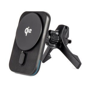 Hurtig magnetisk trådløs ventil-dashboard biloplader Qi2 15W AMIO-04180
