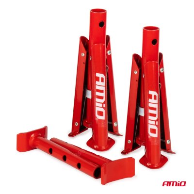 Sammenfoldelige donkraft stativer 2 stk 2T AMIO-04185