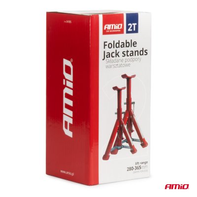 Sammenfoldelige donkraft stativer 2 stk 2T AMIO-04185