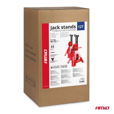 Donkraftstativer 2 stk 12T AMIO-04190