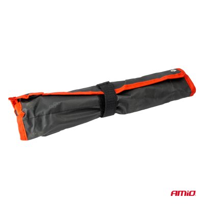 Bøjet ring nøglesæt 6-22 mm 8 stk. AMIO-04196