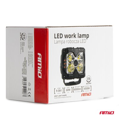 Arbejdslampe AWL67 60W 6500K 6000lm 9-36V AMIO-04208